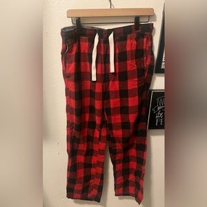 Red/ black small American Eagle pants